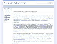 Tablet Screenshot of esmonde-white.com